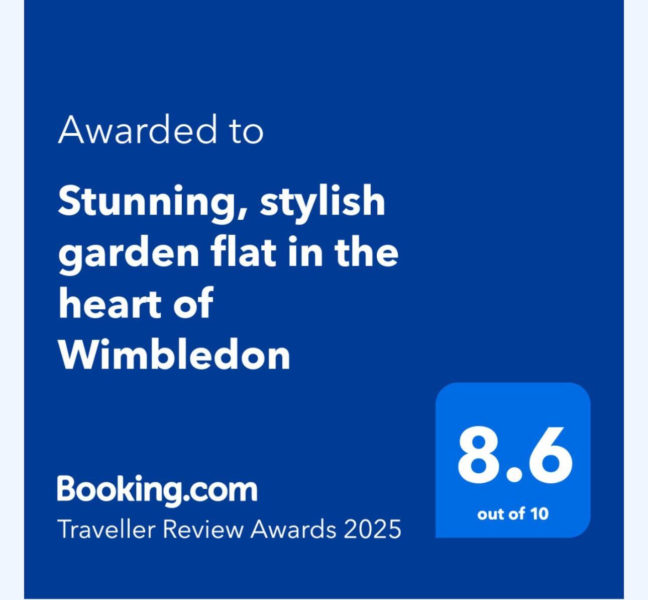 伦敦Stunning, Stylish Garden Flat In The Heart Of Wimbledon公寓 外观 照片